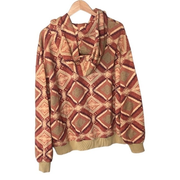 NWT Free People It’s A Vibe Printed Hoodie War Combo - Picture 5 of 11